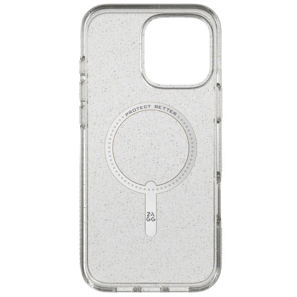 ZAGG Milan Snap Case met MagSafe iPhone 16 Pro Max - Gold Glitter