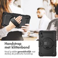 Accezz Rugged Backcover met schouderstrap Xiaomi Redmi Pad 2 - Zwart