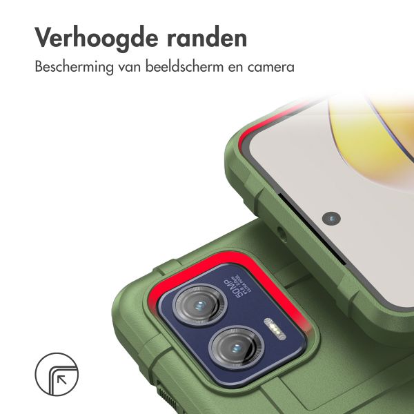 imoshion Rugged Shield Backcover Motorola Moto G73 - Groen