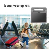 imoshion Kidsproof Backcover met handvat iPad 7 (2019) / iPad 8 (2020) / iPad 9 (2021) 10.2 inch - Grijs