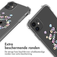 imoshion Design hoesje met koord Apple iPhone 11 - Sandstone Dandelion