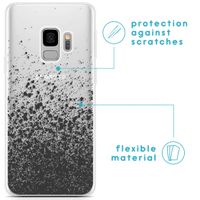 imoshion Design hoesje Samsung Galaxy S9 - Spetters - Zwart