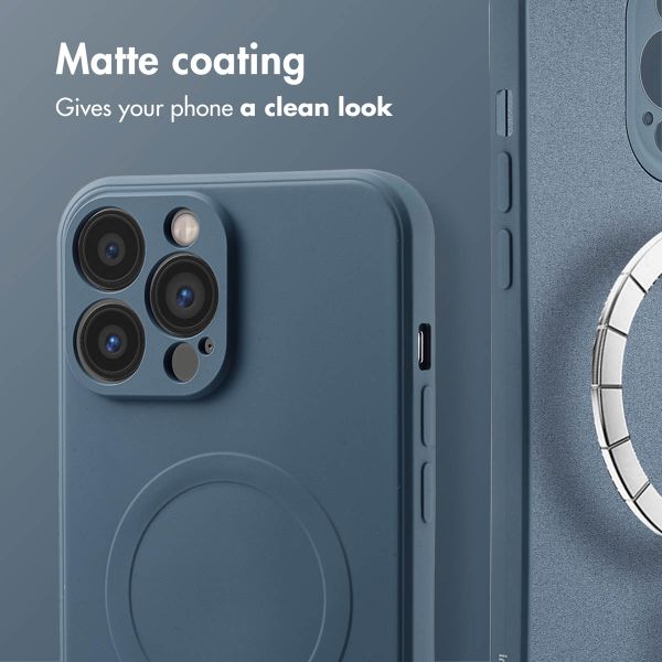imoshion Colour Back Cover with MagSafe Apple iPhone 13 Pro Max - Dark Blue