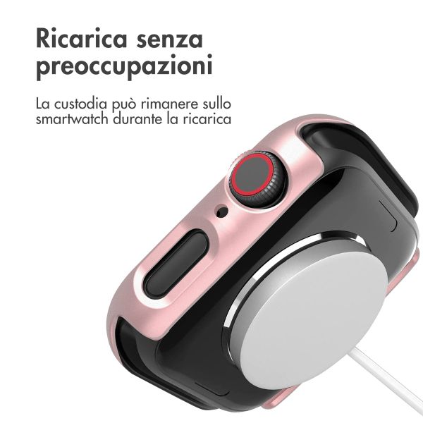 imoshion Full Cover Hardcase Apple Watch 7 / 8 / 9 - 41 mm - Rosé Goud