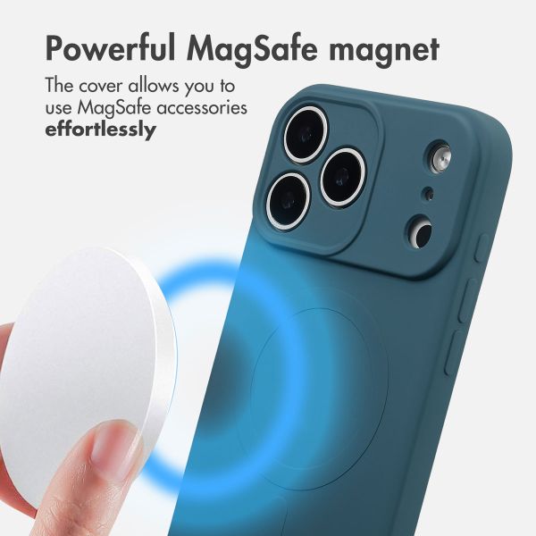 imoshion Colour Back Cover with MagSafe Apple iPhone 17 Pro Max - Dark Blue