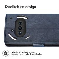 imoshion Luxe Bookcase Nothing Phone (3a) - Donkerblauw