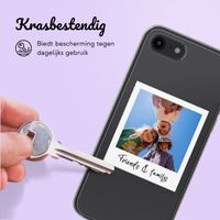 Hoesje met eigen foto en/of tekst Apple iPhone SE (2022 / 2020) / 8 / 7 - Polaroid