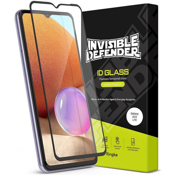 Ringke ID Glass Screenprotector Samsung Galaxy A32 (4G) - Zwart