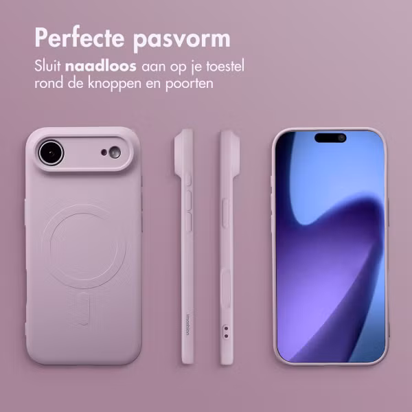 imoshion Color Backcover met MagSafe Apple iPhone Air - Paars