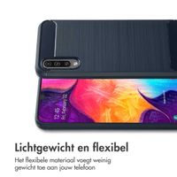 imoshion Brushed Backcover Samsung Galaxy A50 / A30s - Donkerblauw