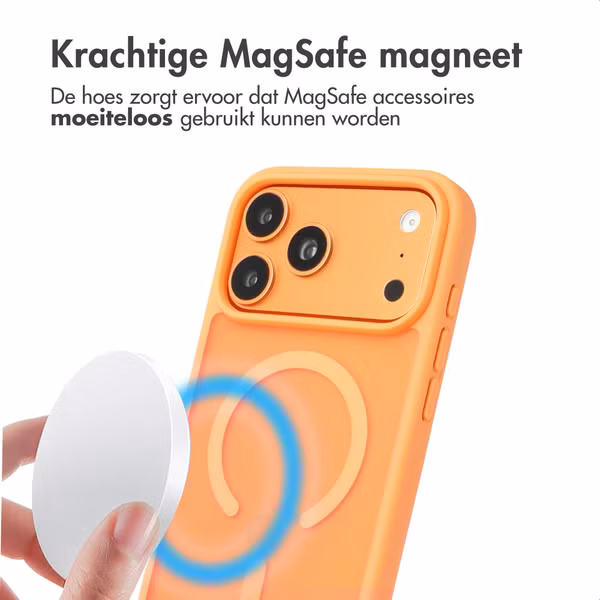 imoshion Color Guard Backcover met MagSafe Apple iPhone 17 Pro Max - Oranje