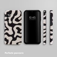 Selencia Vivid Tough Backcover Samsung Galaxy A15 (5G/4G) - Art Wave Black