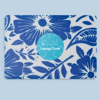 imoshion Design Laptop Cover Apple MacBook Air 15 inch (2023 / 2024 M3 chip / 2025 M4 chip) - Flower Tile