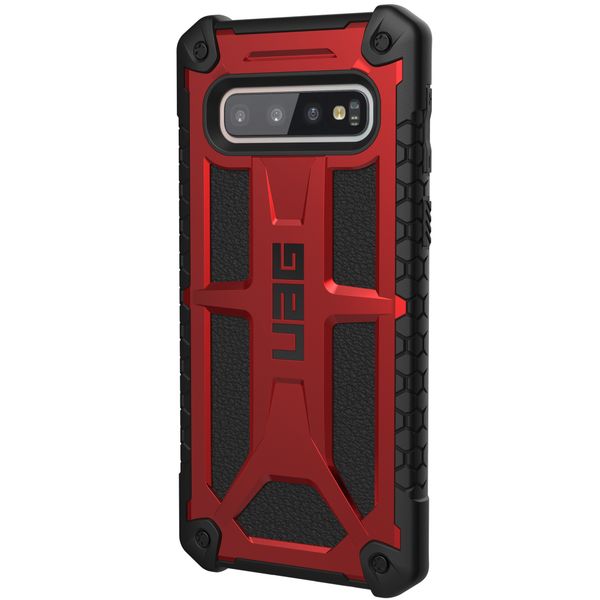 UAG Monarch Backcover Samsung Galaxy S10 - Rood