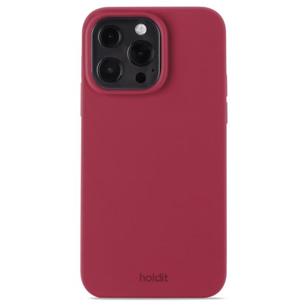 Holdit Silicone Case iPhone 13 Pro - Red Velvet