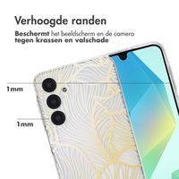 imoshion Design hoesje Samsung Galaxy A16 - Golden Leaves Transparant