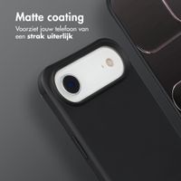 imoshion Color Backcover met afneembaar koord met MagSafe Apple iPhone Air - Zwart