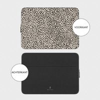 Burga Laptop hoes 13 inch - Laptopsleeve - Almond Latte