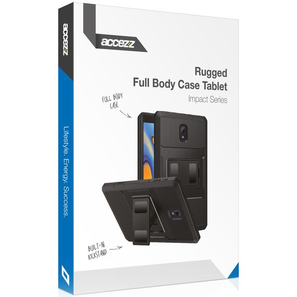 Accezz Rugged Back Case Apple iPad 11 (2025) 11 inch A16 / iPad 10 (2022) 10.9 inch - Zwart