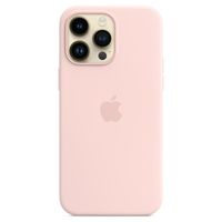 Apple Silicone Back Cover with MagSafe Apple iPhone 14 Pro Max - Chalk Pink