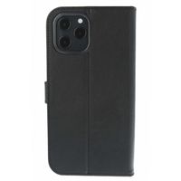 Valenta Leather Bookcase iPhone 12 Mini - Zwart