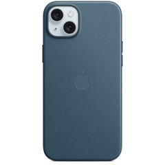 Apple FineWoven Backcover MagSafe Apple iPhone 15 Plus - Pacific Blue