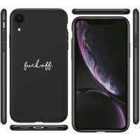 imoshion Design hoesje Apple iPhone Xr - Fuck Off