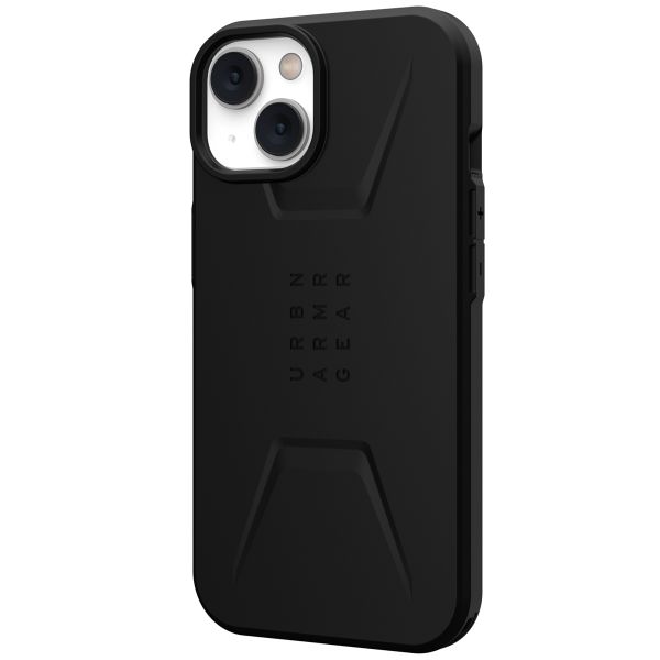 UAG Civilian Backcover MagSafe iPhone 14 - Zwart