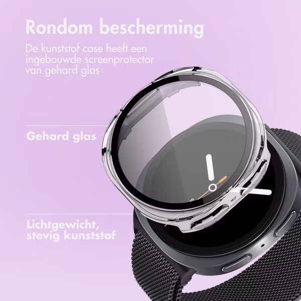 imoshion Full Cover Hardcase Samsung Galaxy Watch 8 (40 mm) - Transparant