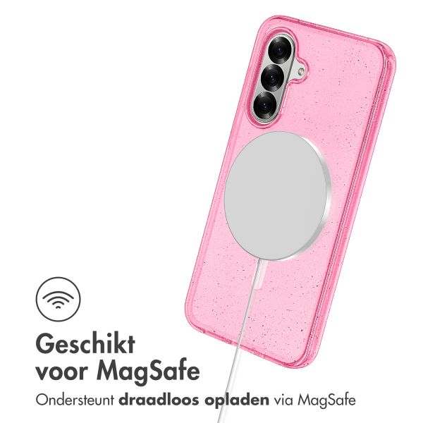 imoshion Glitter Backcover met MagSafe Samsung Galaxy A36 - Glitter Roze