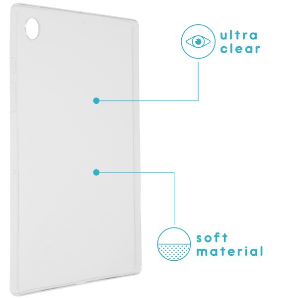 imoshion Softcase Backcover Samsung Galaxy Tab A8 - Transparant