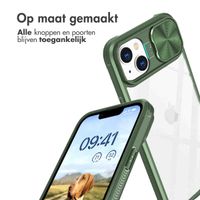 imoshion Camslider Backcover iPhone 14 - Donkergroen