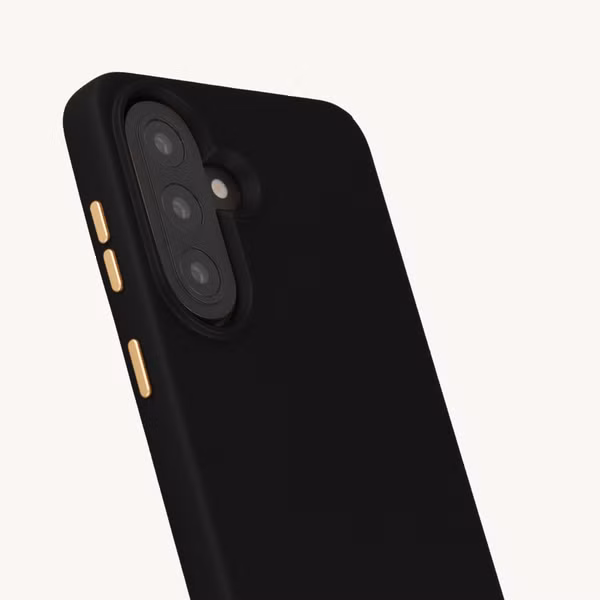 Selencia Rivièra MagSafe Backcover met afneembare haakjes Samsung Galaxy A57 (5G) - Velvet Black
