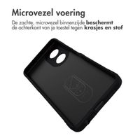 imoshion EasyGrip Backcover Oppo A58 (4G) - Zwart