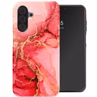 Selencia Vivid Backcover Samsung Galaxy A26 - Rosy Marble
