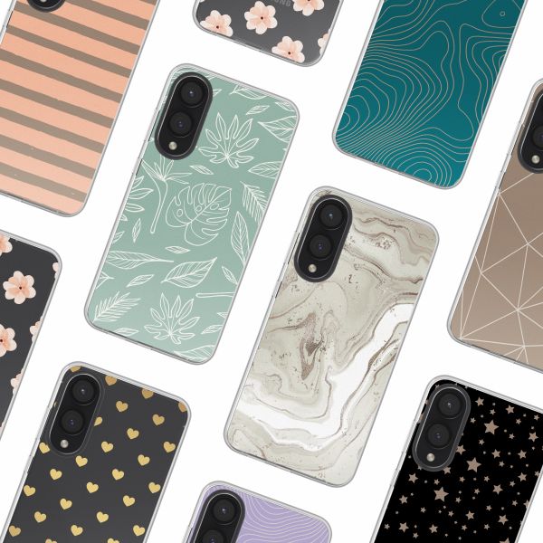 imoshion Design hoesje Samsung Galaxy S25 Edge - Leaves Line-Art