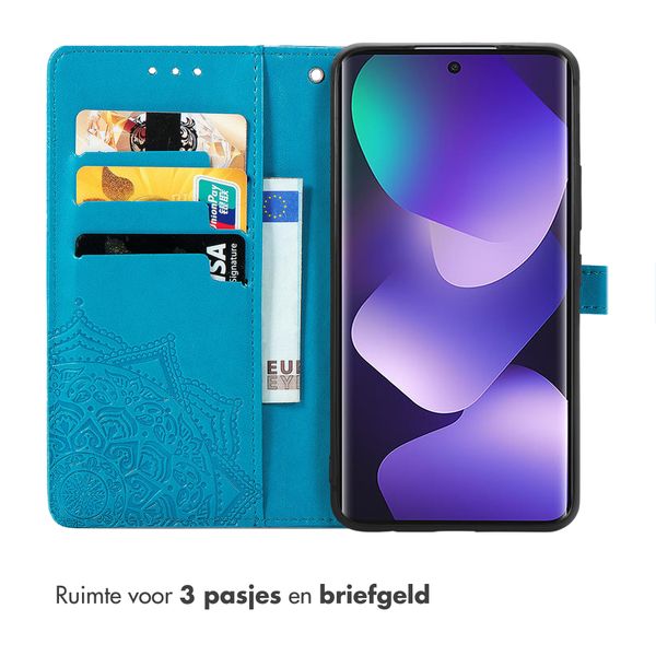 imoshion Mandala Bookcase Xiaomi Redmi Note 15 (4G) - Turquoise