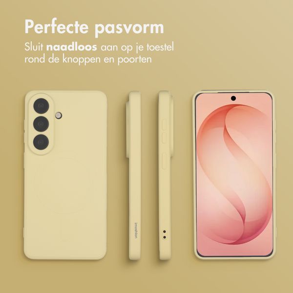 imoshion Color Backcover met MagSafe Samsung Galaxy S26 Plus - Vanilla