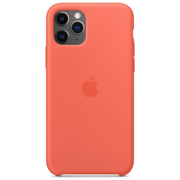 Apple 4 Pack Silicone Backcover iPhone 11 Pro - Beryl + Clementine Orange + Pomegranate + Alaskan Blue