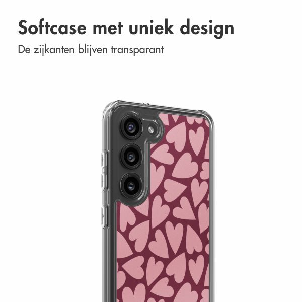 imoshion Design hoesje Samsung Galaxy S23 - Hearty Blush