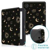 imoshion Design Slim Soft Case Sleepcover Kobo Clara 2E / Tolino Shine 4 - Stars Sky