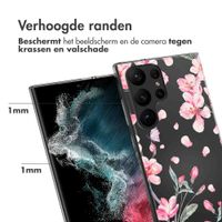 imoshion Design hoesje Samsung Galaxy S23 Ultra - Blossom Watercolor