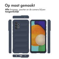 imoshion EasyGrip Backcover Samsung Galaxy A52(s) (5G/4G) - Donkerblauw