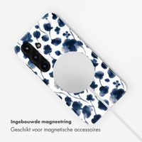 Selencia Vivid Backcover met MagSafe Samsung Galaxy S25 - Midnight Blossom