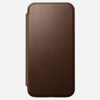 Nomad Modern Leather FolioBookcase Apple iPhone 15 Pro - Bruin