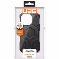 UAG Monarch Pro Backcover Apple iPhone 15 Pro - Carbon Fiber