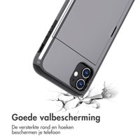 imoshion Backcover met pasjeshouder Apple iPhone 11 - Grijs