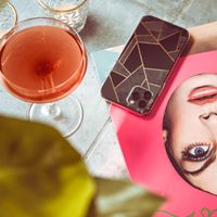 imoshion Design hoesje OnePlus Nord 2 - Grafisch Koper / Zwart