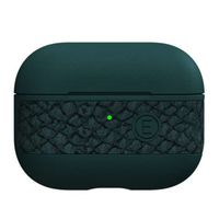 Njorð Collections Salmon Leather Case Apple AirPods Pro 1 / Pro 2 - Dark Green