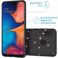 imoshion Design hoesje Samsung Galaxy A20e - Stars Gold